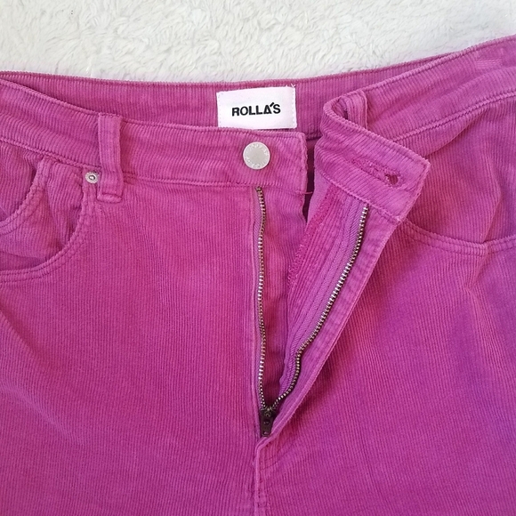 Rolla's Eastcoast Crop Corduroy Flare Pants - Picture 7 of 10